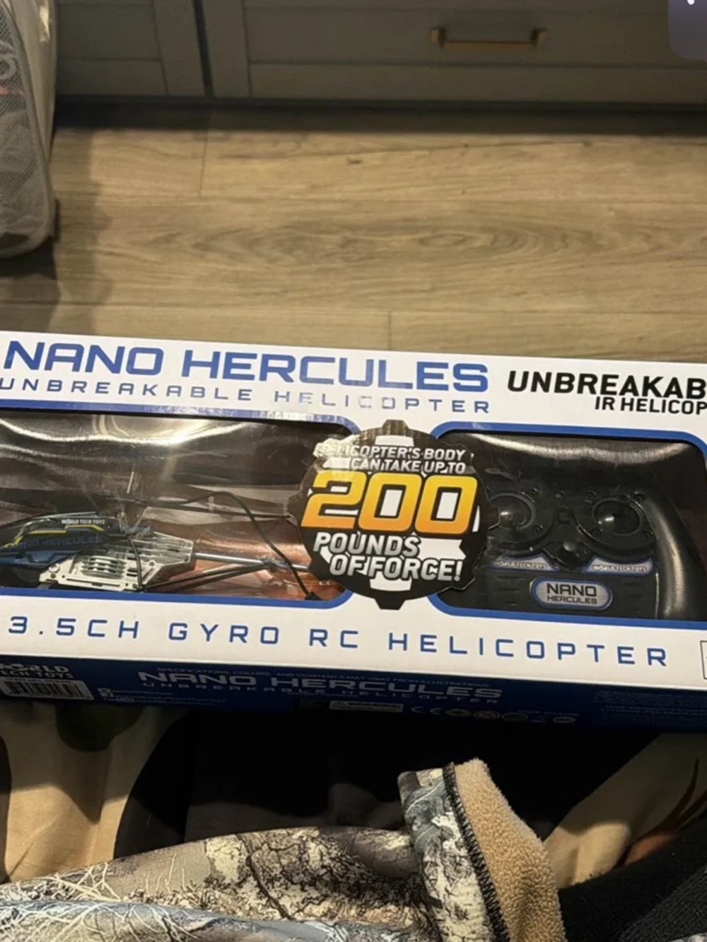 Unbreakable IR Helicopter - Black